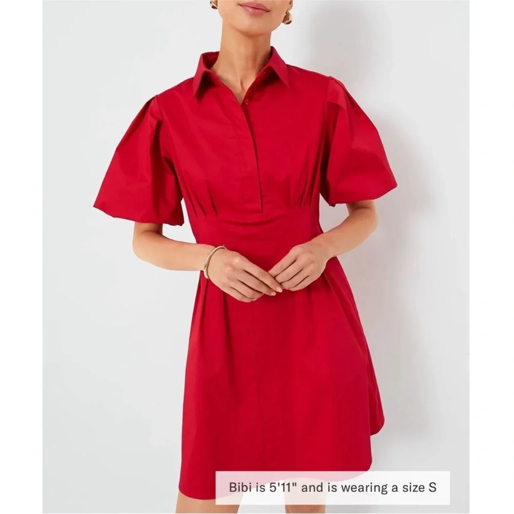 TUCKERNUCK Red Mini Delaney Dress XS